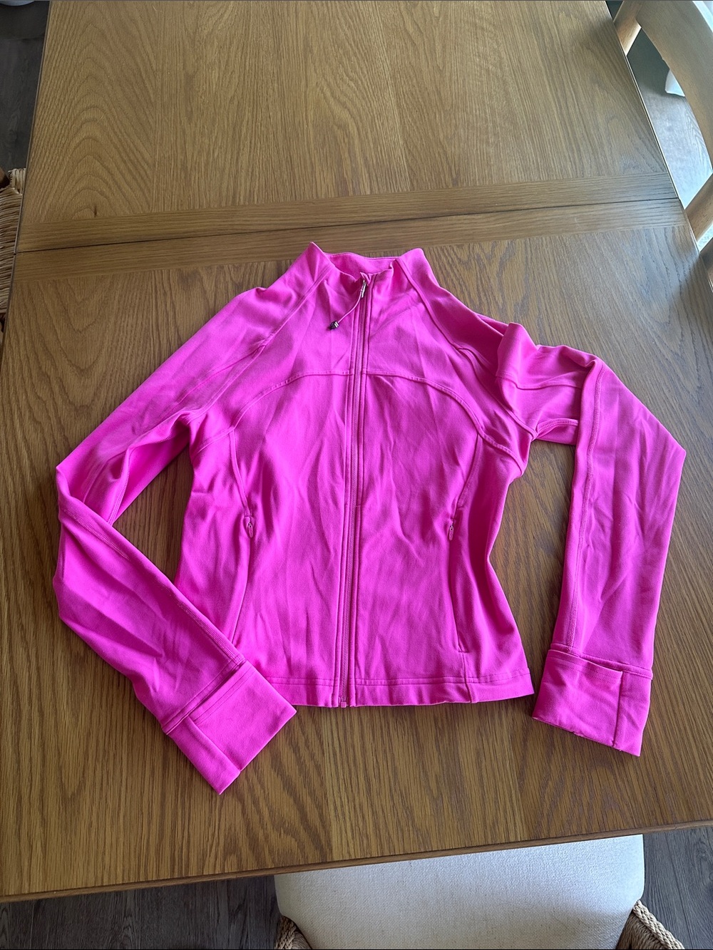 Lululemon Cropped Nulu Jacket Sonic Pink